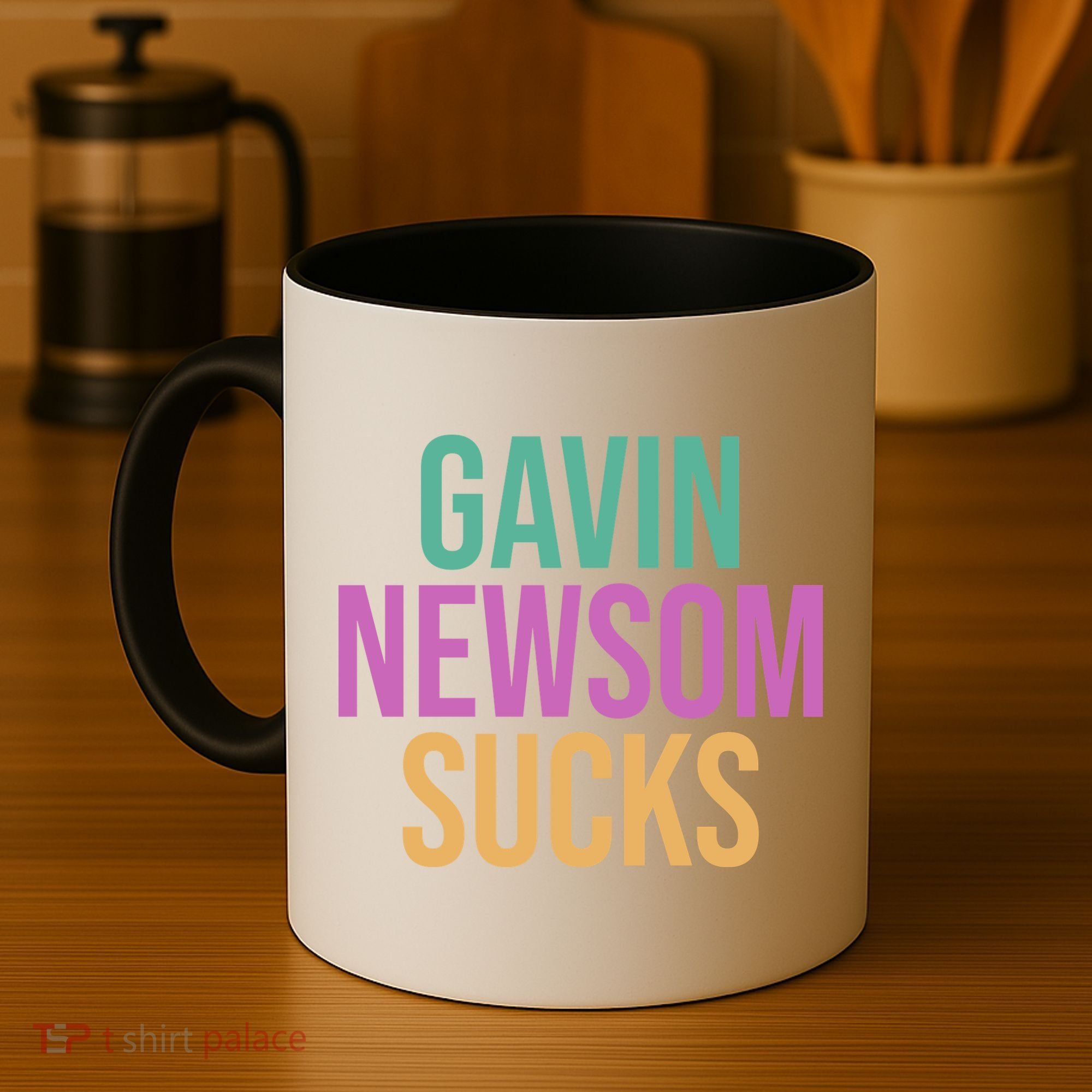 Gavin Newsom Sucks Coffee Mug
