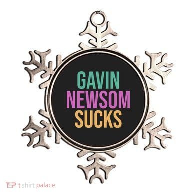 Gavin Newsom Sucks Ornament