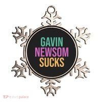Gavin Newsom Sucks Ornament thumb 0