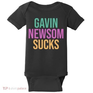 Gavin Newsom Sucks Baby Bodysuit