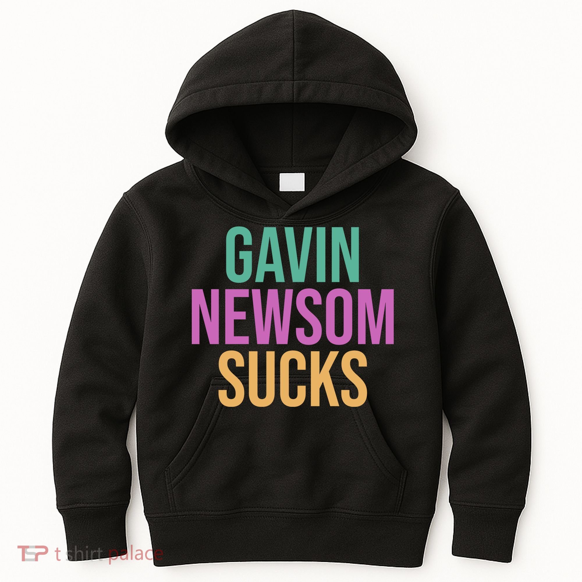 Gavin Newsom Sucks Kids Hoodie