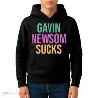 Gavin Newsom Sucks Kids Hoodie thumb 4