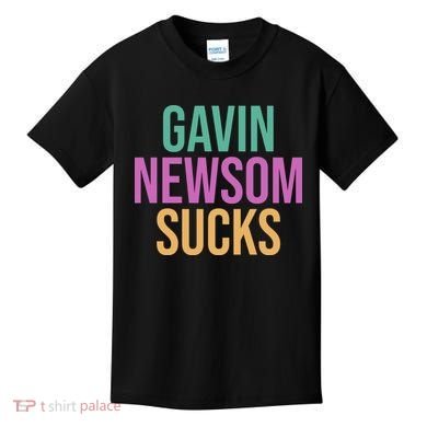 Gavin Newsom Sucks Kids T-Shirt