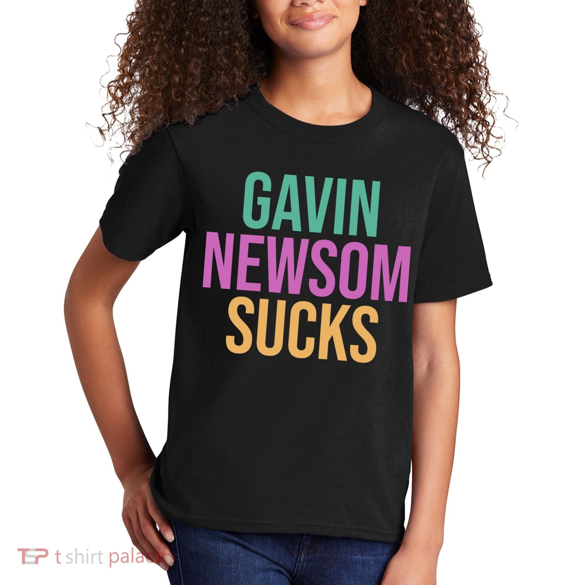 Gavin Newsom Sucks Kids T-Shirt