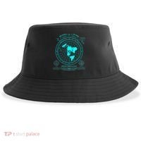 Gleasons New Standard Map Of The World Flat Earth Sustainable Bucket Hat thumb 0