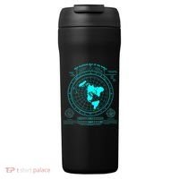Gleasons New Standard Map Of The World Flat Earth 24oz Duet Stainless Steel Tumbler thumb 0