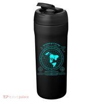 Gleasons New Standard Map Of The World Flat Earth 24oz Duet Stainless Steel Tumbler thumb 3