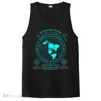 Gleasons New Standard Map Of The World Flat Earth PosiCharge Competitor Tank thumb 0