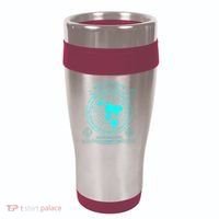 Gleasons New Standard Map Of The World Flat Earth 16oz Travel Tumbler thumb 0