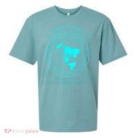 Gleasons New Standard Map Of The World Flat Earth Sueded Cloud Jersey T-Shirt thumb 0