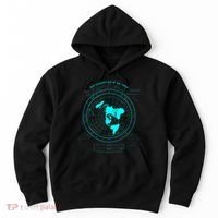 GleasonS New Standard Map Of The World Flat Earth Hoodie thumb 0