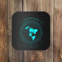 GleasonS New Standard Map Of The World Flat Earth Coaster thumb 0