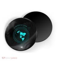 GleasonS New Standard Map Of The World Flat Earth Magnet thumb 0