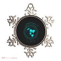 GleasonS New Standard Map Of The World Flat Earth Ornament thumb 0