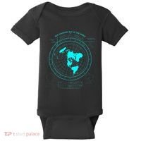 GleasonS New Standard Map Of The World Flat Earth Baby Bodysuit thumb 0