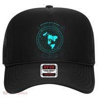 GleasonS New Standard Map Of The World Flat Earth Hat thumb 0