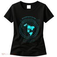 GleasonS New Standard Map Of The World Flat Earth Women's T-Shirt thumb 0