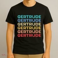 Gertrude Name Vintage Retro Herman Hesse T-Shirt thumb 3