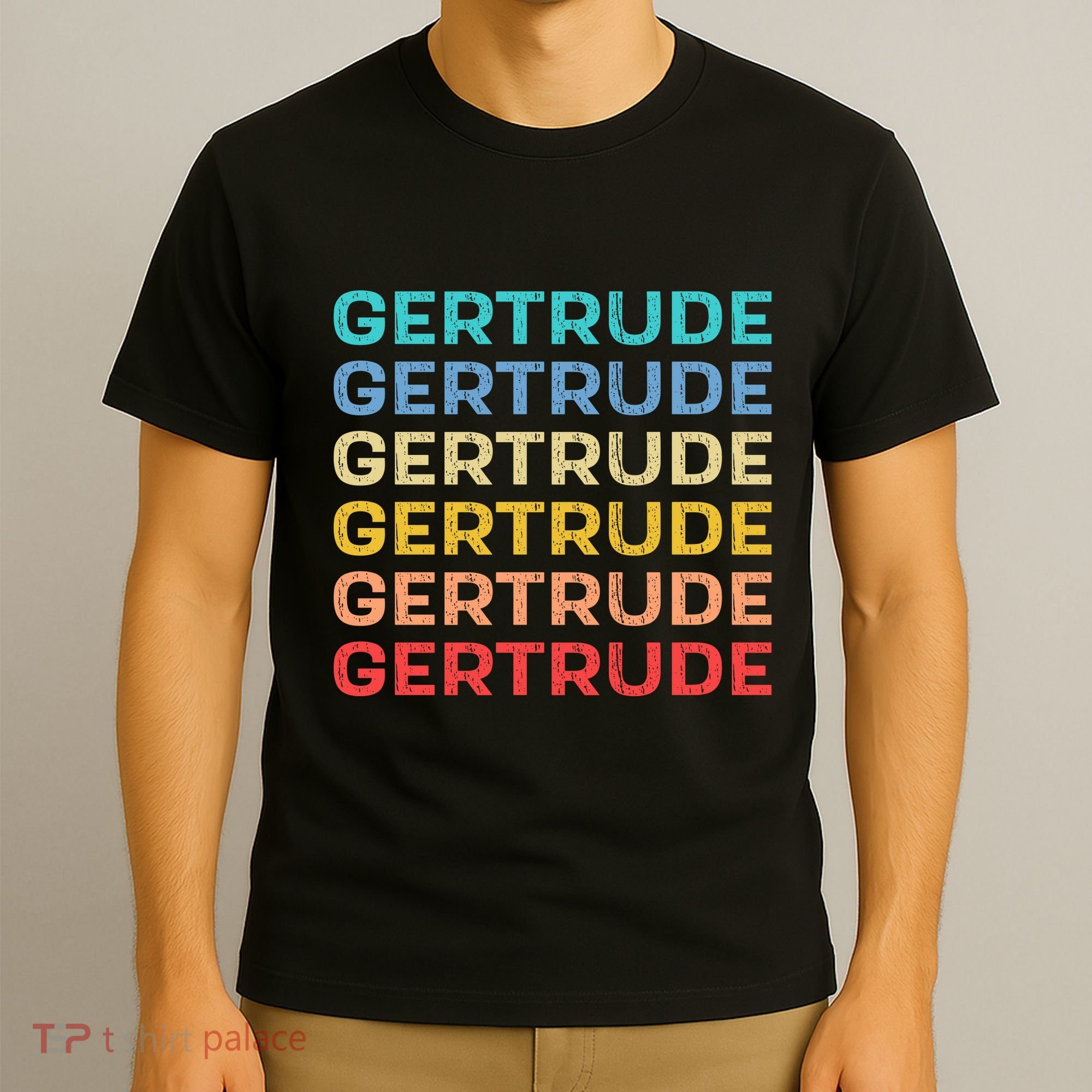 Gertrude Name Vintage Retro Herman Hesse T-Shirt