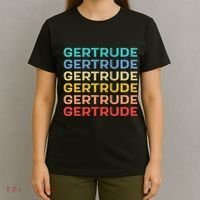 Gertrude Name Vintage Retro Herman Hesse T-Shirt thumb 4