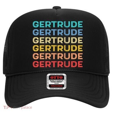 Gertrude Name Vintage Retro Herman Hesse Hat