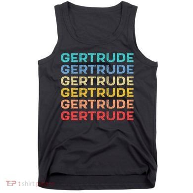 Gertrude Name Vintage Retro Herman Hesse Tank Top