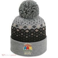 Game Night With My Meeple Board Games Tabletop Boardgamers The Baniff Cuffed Pom Beanie thumb 0