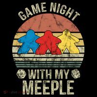 Game Night With My Meeple Board Games Tabletop Boardgamers Coffee Mug thumb 5