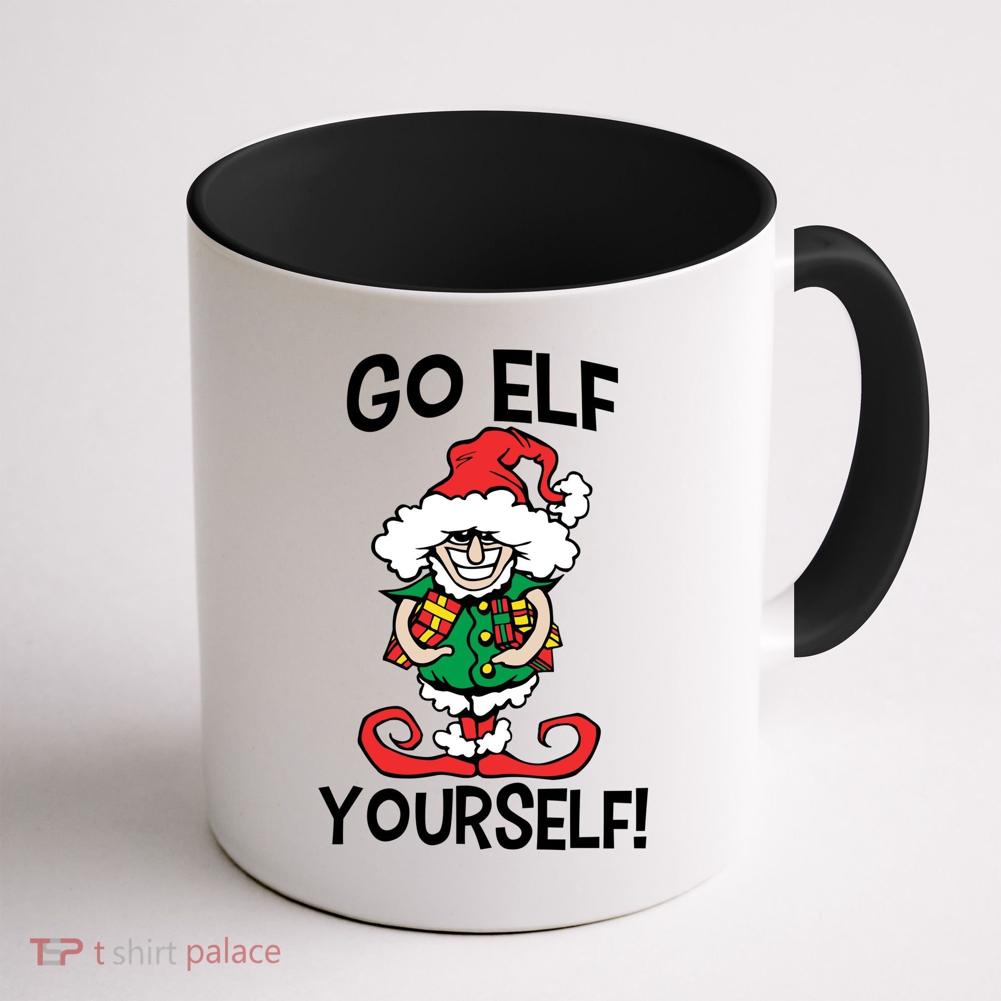 Go Elf Yourself Funny Christmas Coffee Mug