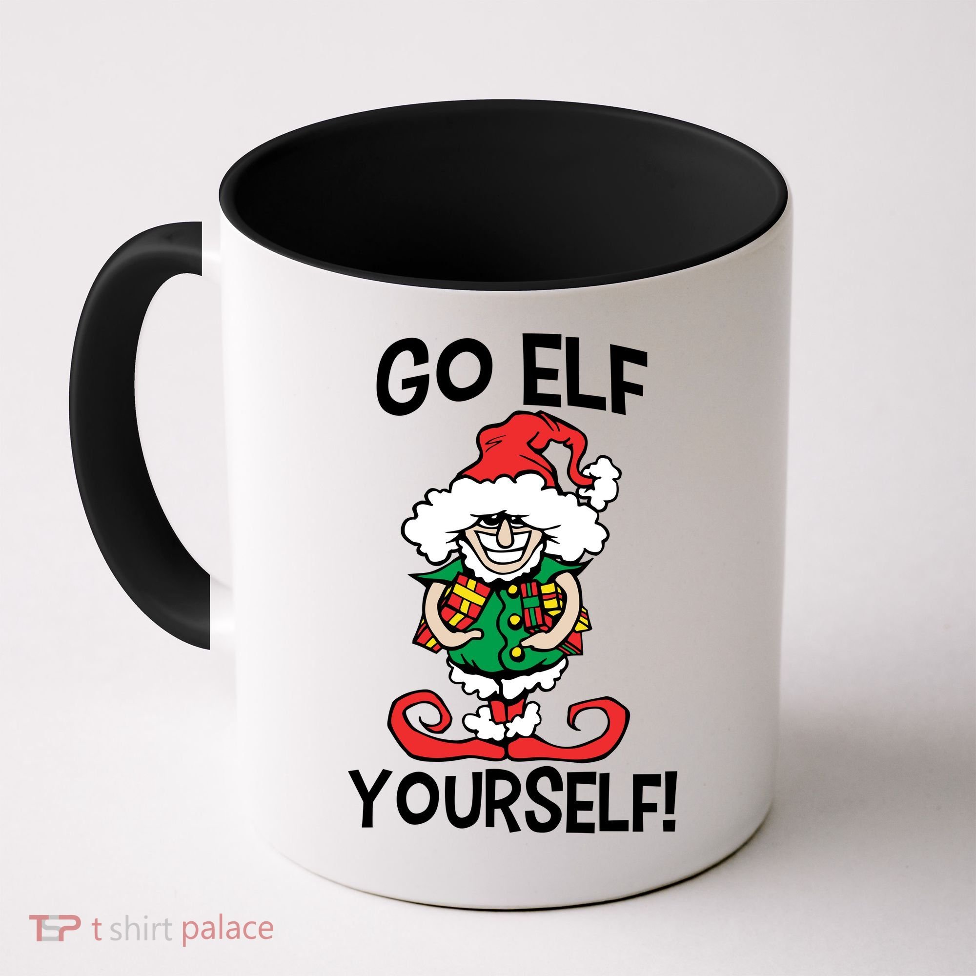 Go Elf Yourself Funny Christmas Coffee Mug