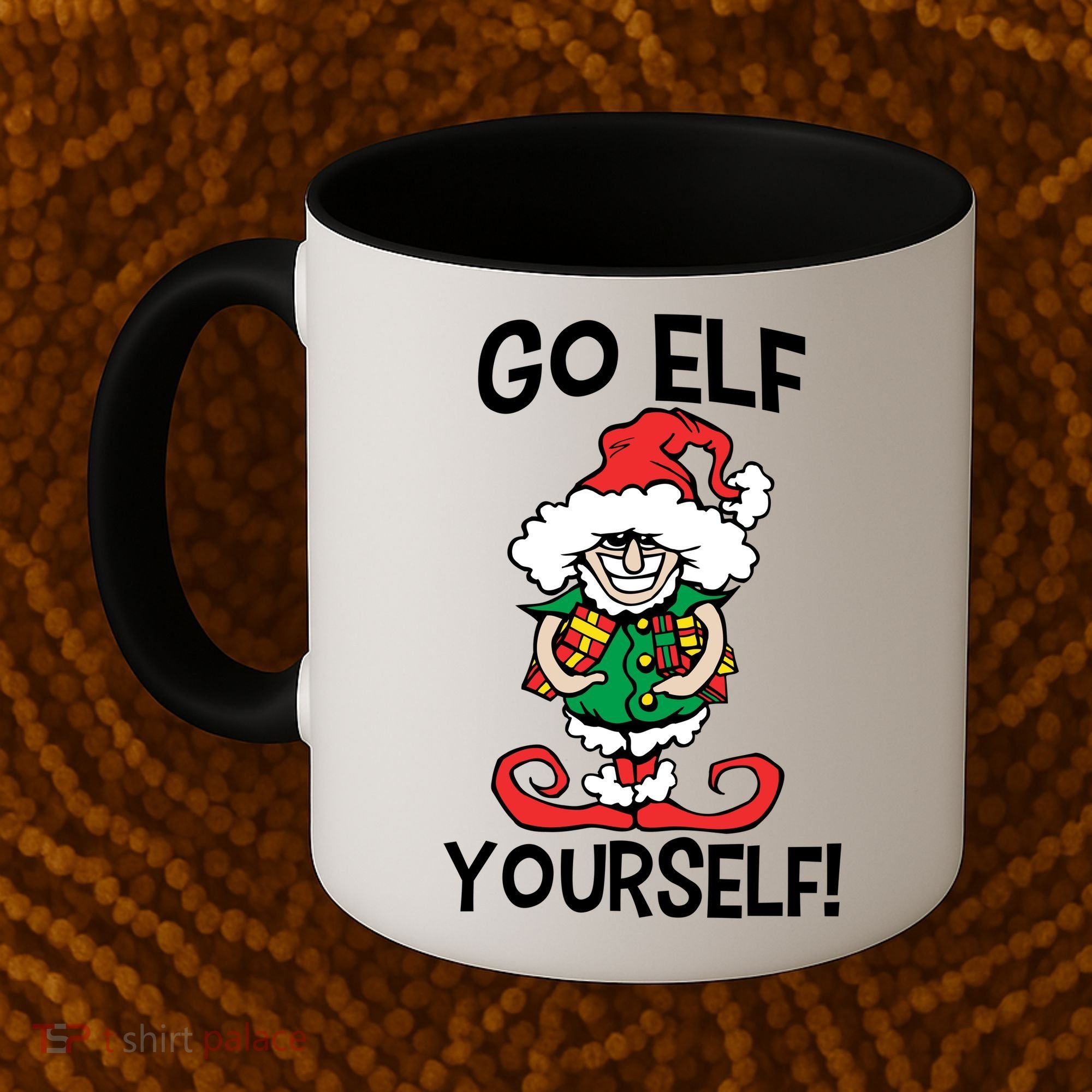 Go Elf Yourself Funny Christmas Coffee Mug