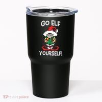 Go Elf Yourself Funny Christmas Tumbler thumb 0