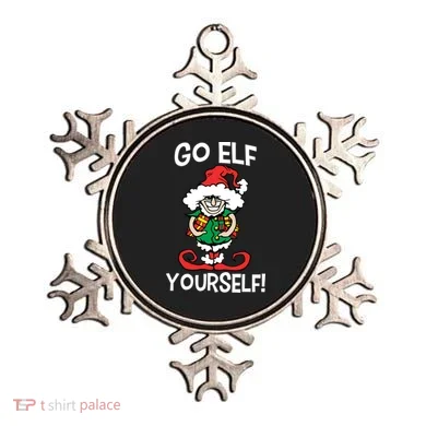 Go Elf Yourself Funny Christmas Ornament