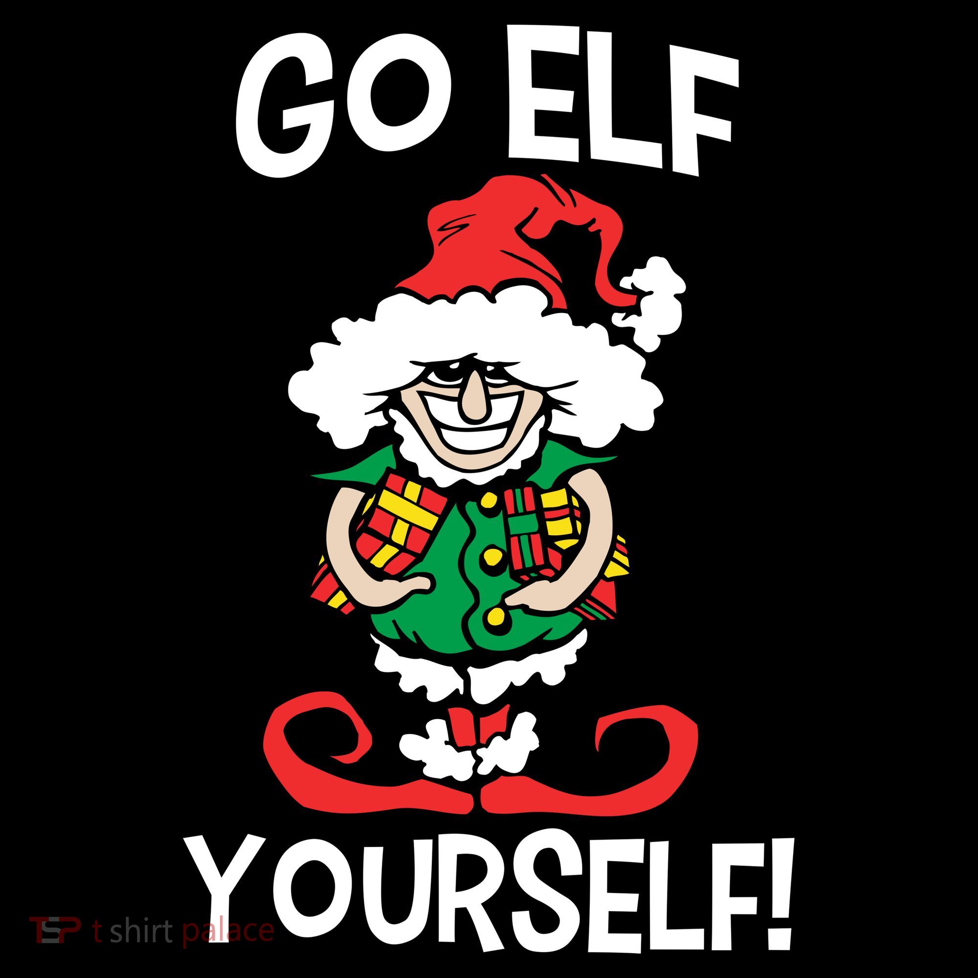 Go Elf Yourself Funny Christmas Ornament