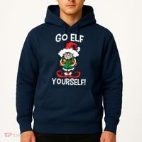 Go Elf Yourself Funny Christmas Hoodie thumb 2