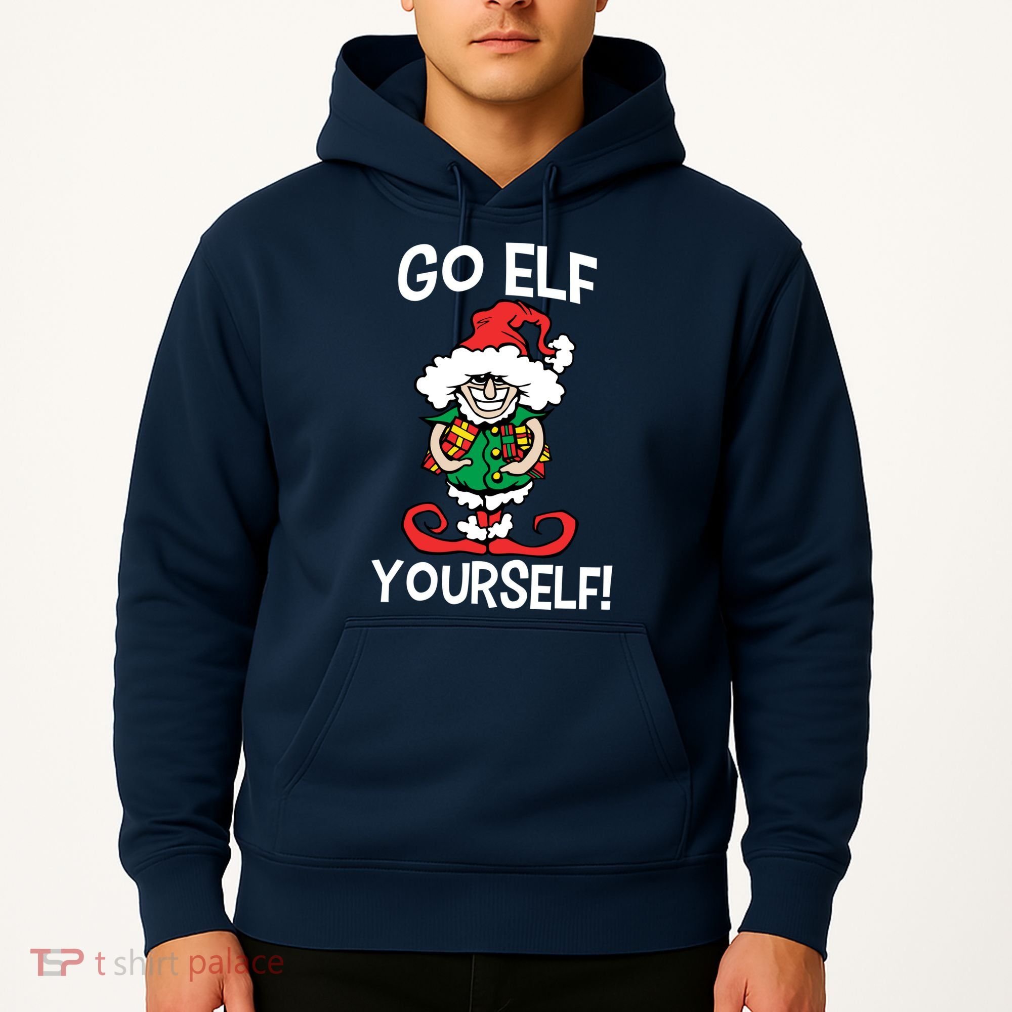 Go Elf Yourself Funny Christmas Hoodie