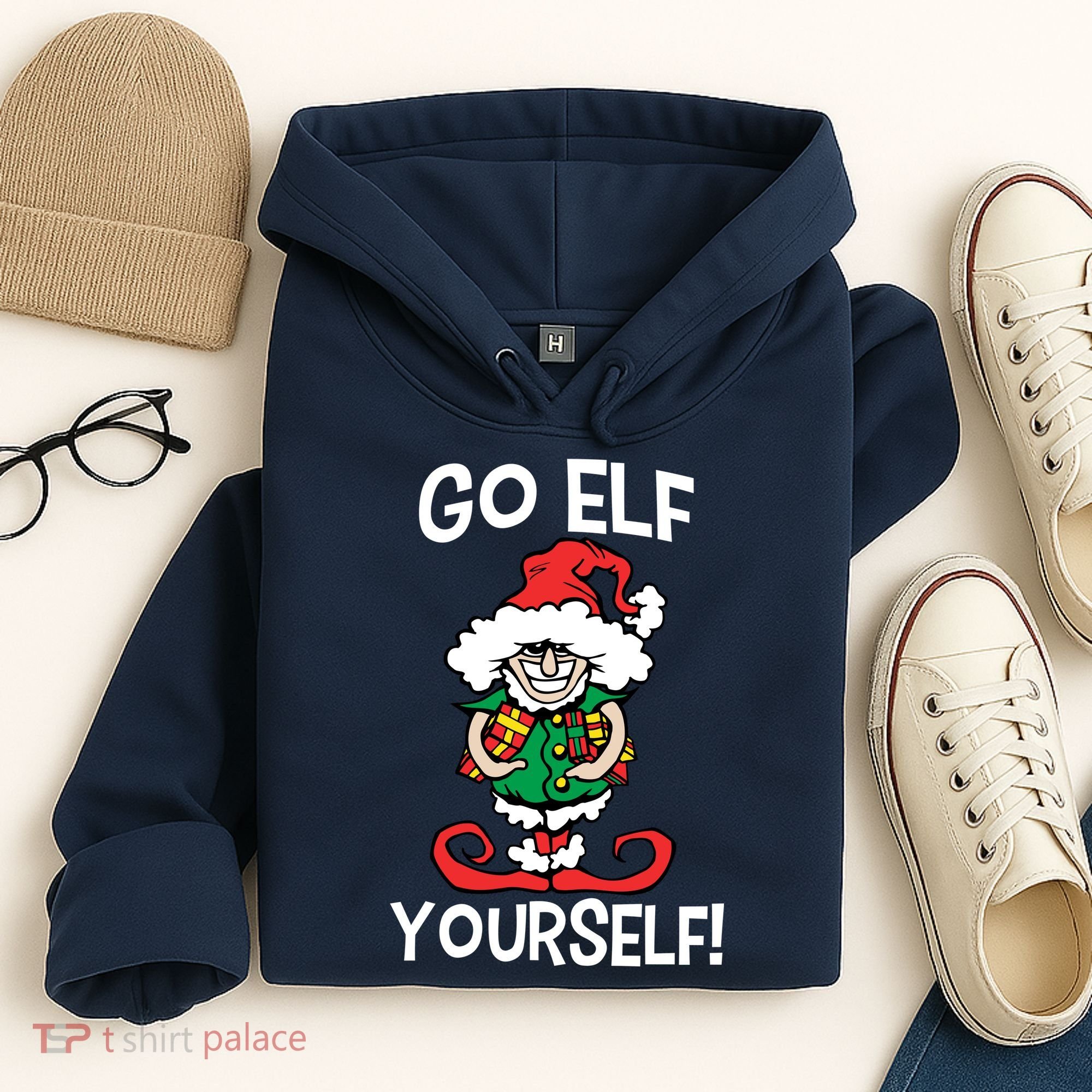 Go Elf Yourself Funny Christmas Hoodie