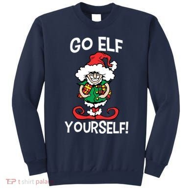 Go Elf Yourself Funny Christmas Sweatshirt