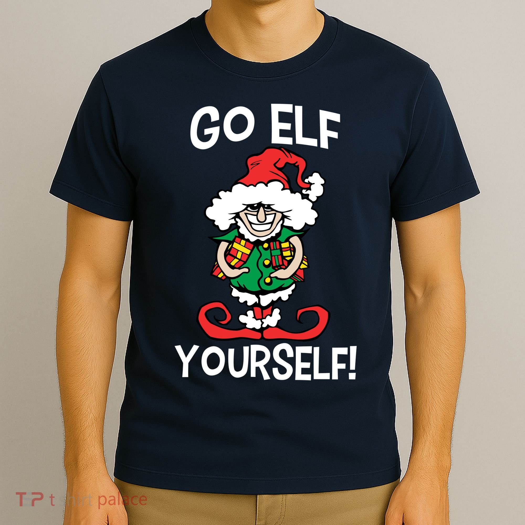 Go Elf Yourself Funny Christmas T-Shirt