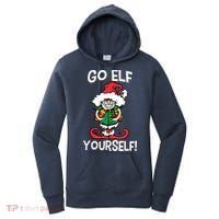 Go Elf Yourself Funny Christmas Women's Hoodie thumb 0