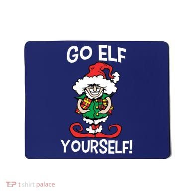 Go Elf Yourself Funny Christmas Mousepad