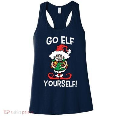Go Elf Yourself Funny Christmas Women's Tank Top