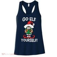 Go Elf Yourself Funny Christmas Women's Tank Top thumb 0