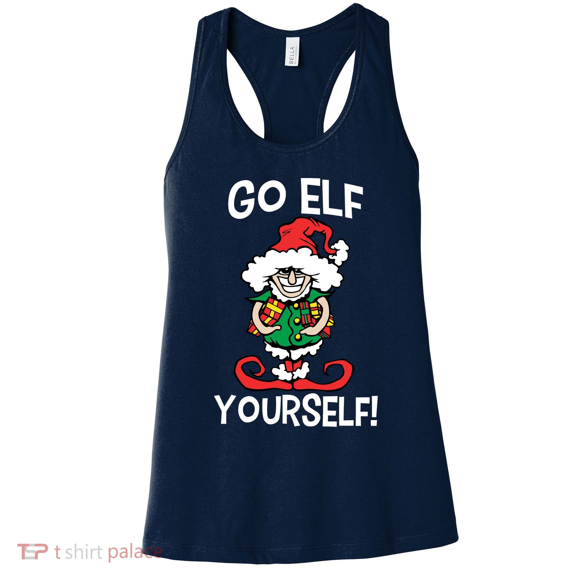 Go Elf Yourself Funny Christmas Women's Tank Top