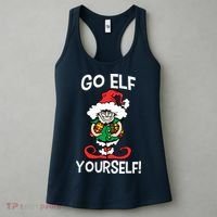 Go Elf Yourself Funny Christmas Women's Tank Top thumb 3