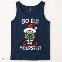Go Elf Yourself Funny Christmas Tank Top thumb 2