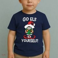 Go Elf Yourself Funny Christmas Toddler T-Shirt thumb 2