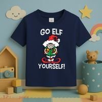 Go Elf Yourself Funny Christmas Toddler T-Shirt thumb 3