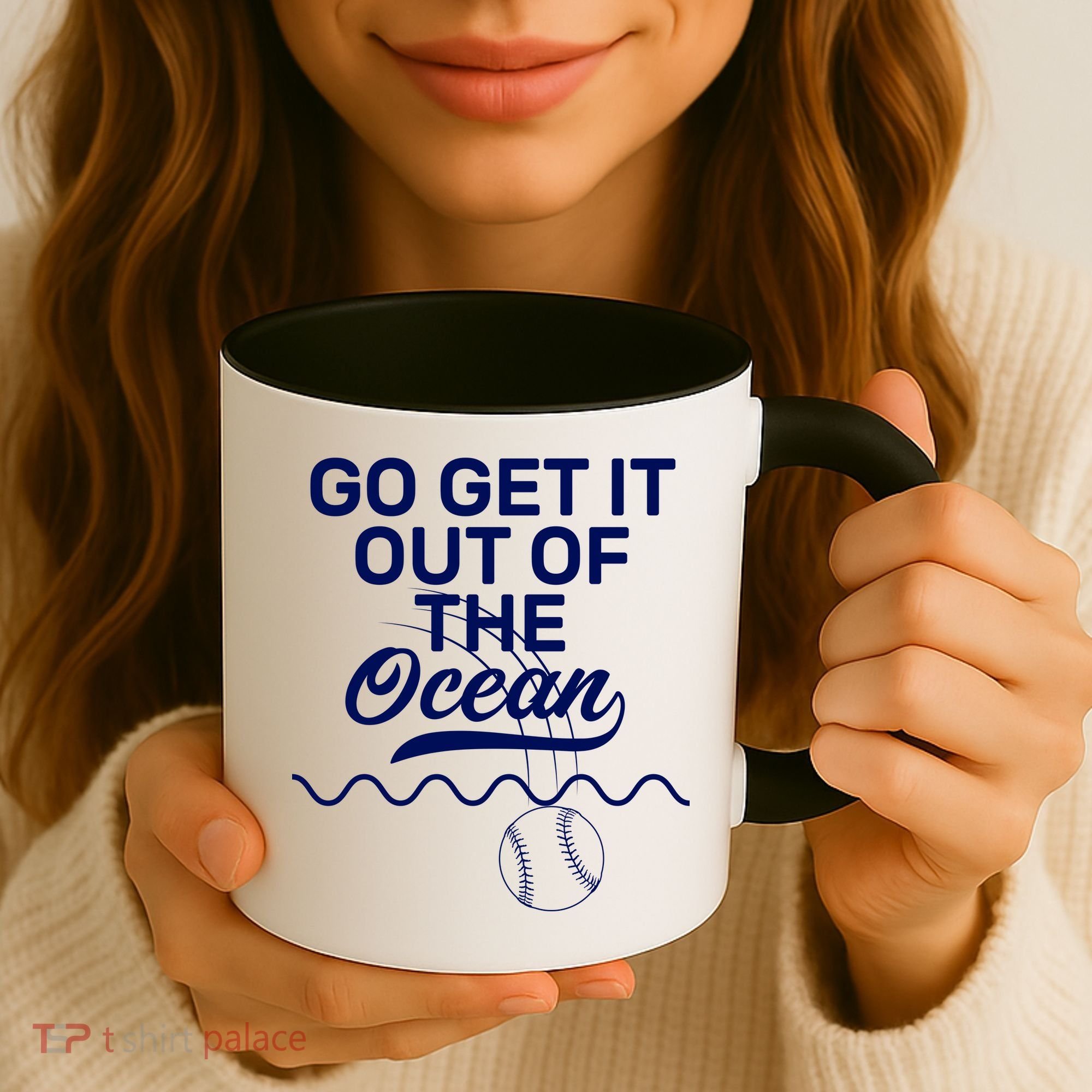 Go Get It Out Of The Ocean Coffee Mug