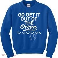 Go Get It Out Of The Ocean Kids Sweatshirt thumb 0